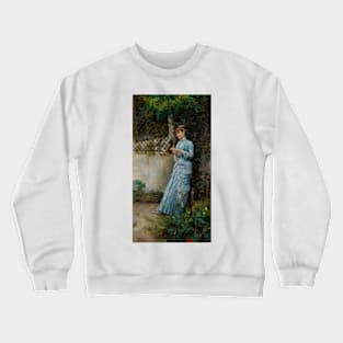 Far Away Thoughts by Julius LeBlanc Stewart Crewneck Sweatshirt